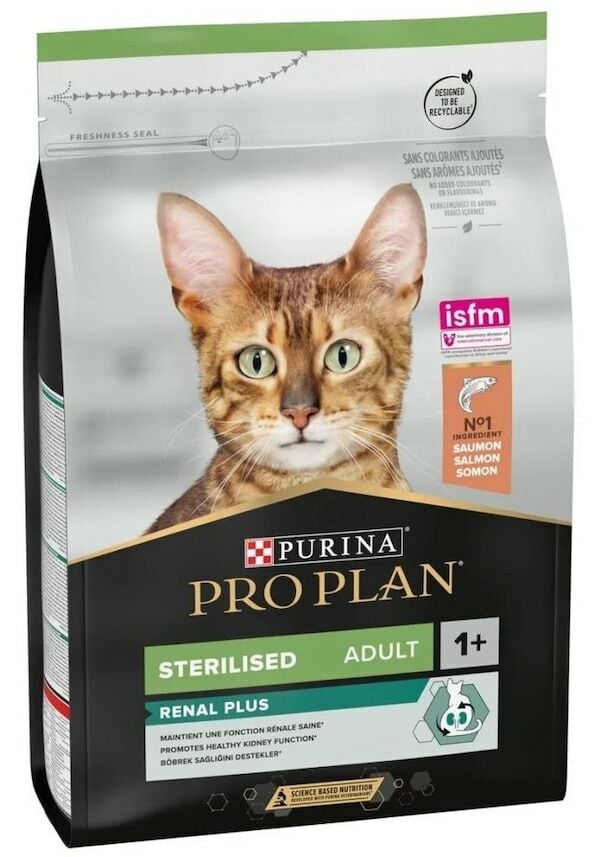 Purina Pro Plan Sterilised Somonlu Kısırlaştırılmış Yetişkin Kedi Maması 10 KG