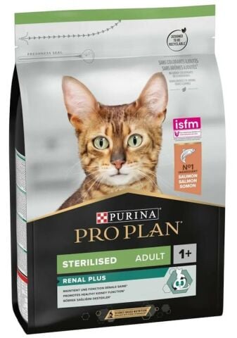 Purina Pro Plan Sterilised Somonlu Kısırlaştırılmış Yetişkin Kedi Maması 10 KG