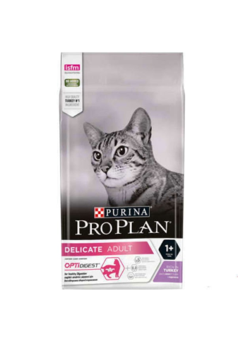 Pro Plan Delicate Hindi Etli Hassas Sindirimli Yetişkin Kedi Maması 3 KG