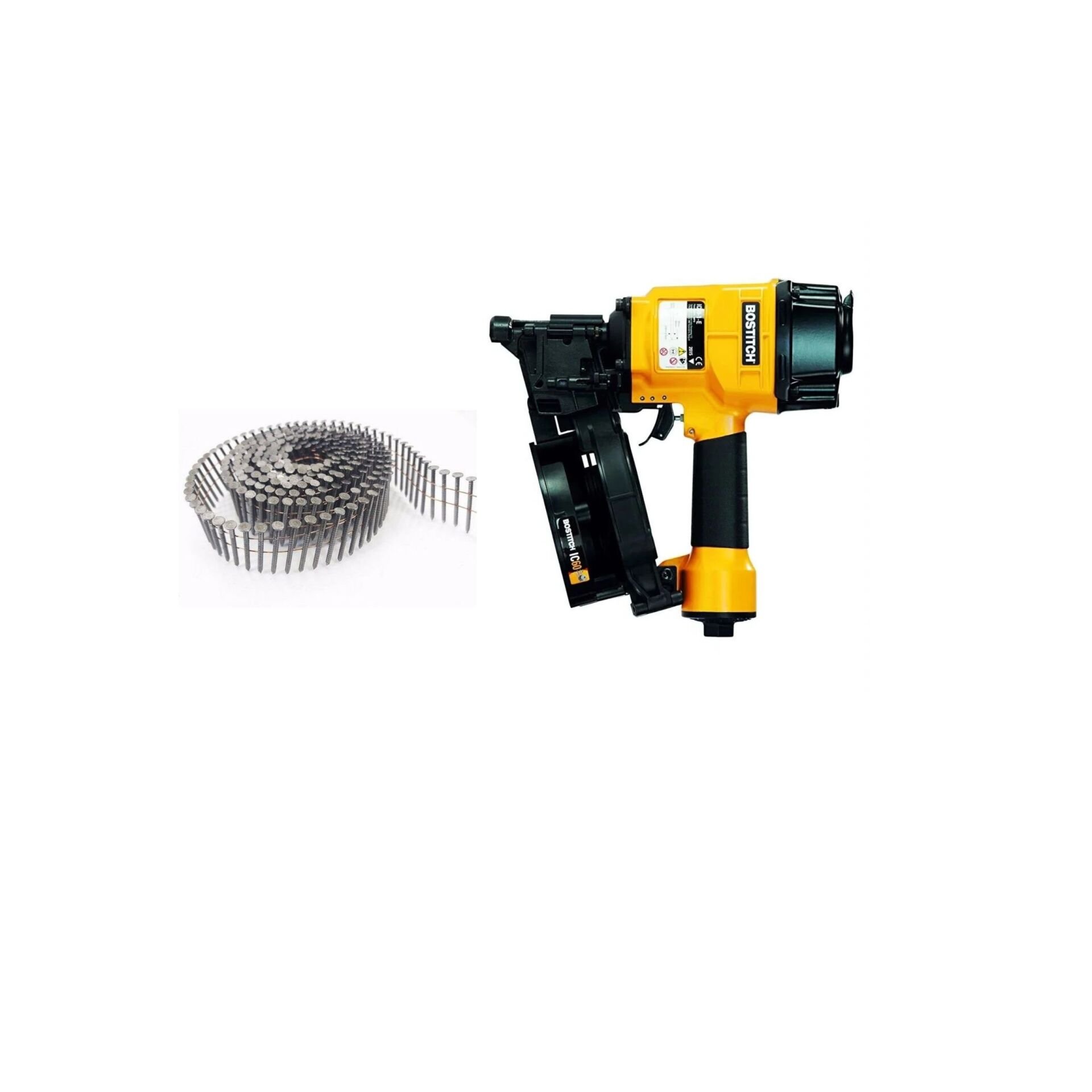 Bostitch Ic60-1-e Rulo Palet ve Çivi Tabancası+Akdeniz Tele Dizili Rulo Çivi  (1 KOLİ)
