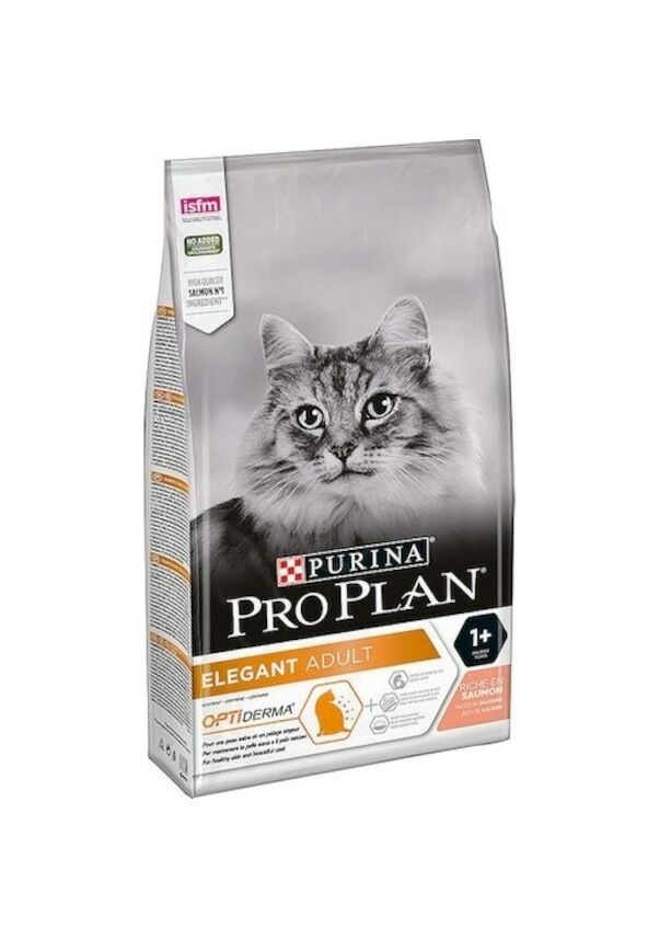 Pro Plan Derma Plus Hairball Control Somonlu Balıklı Yetişkin Kedi Maması 3 KG