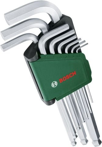 Bosch Alyan Anahtar Takımı Hex 9 Parça - 1.600.A02.BX9