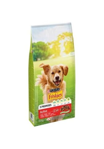 Friskies Active Duot Etli Yetişkin Köpek Maması 10 KG