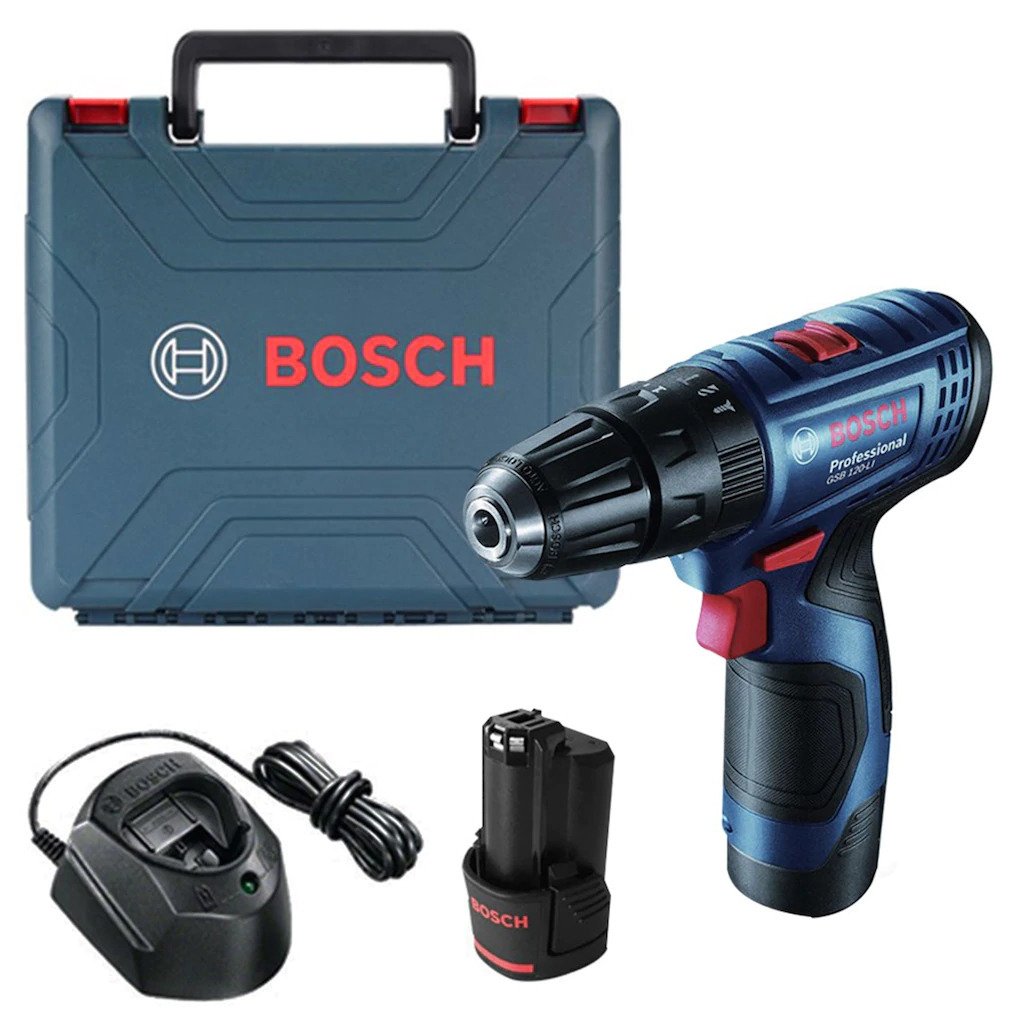 Bosch GSB 120-Li 2AH Darbeli Akülü Delme Vidalama - 06019G8100