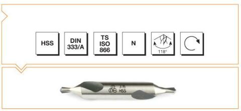 Makina Takım Endüstrisi Hss Dın 333/a  Punta Matkabı 1mm