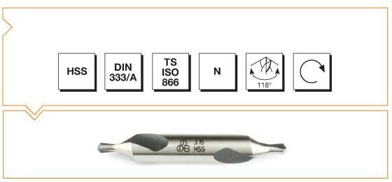 Makina Takım Endüstrisi Hss Dın 333/a  Punta Matkabı 2mm