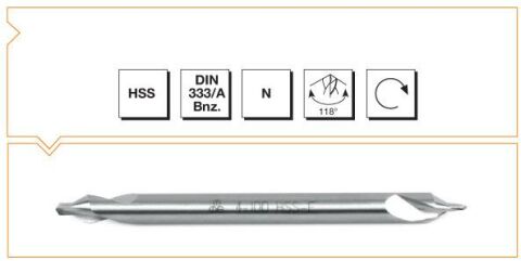 Makina Takım Endüstrisi Hss Dın 333/a Bnz Uzun Punta Mtk 2.5 Mm