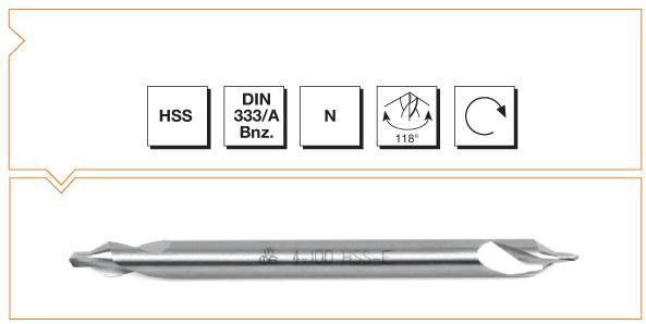 Makina Takım Endüstrisi Hss Dın 333/a Bnz Uzun Punta Mtk 4 Mm