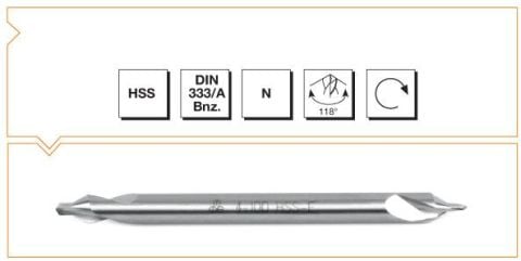 Makina Takım Endüstrisi Hss Dın 333/a Bnz Uzun Punta Mtk 4 Mm
