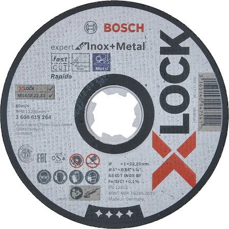 Bosch Expert For Inox Rapido 115x1.0 Düz Kesme Diski
