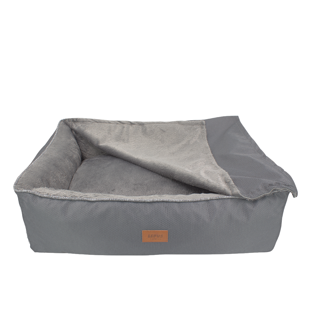 Lepus Wınter Bed Minder Gri Large 67x82x23 cm