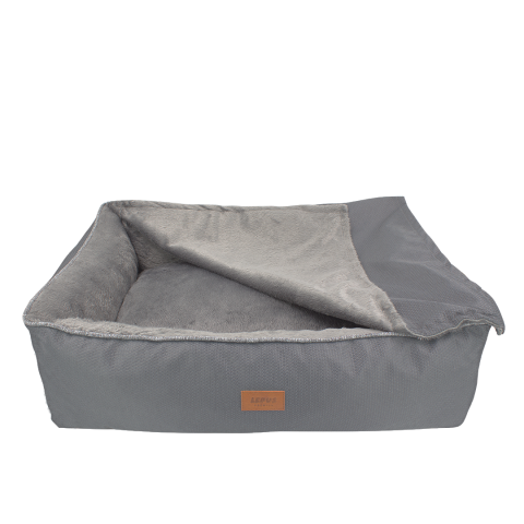 Lepus Wınter Bed Minder Gri Large 67x82x23 cm