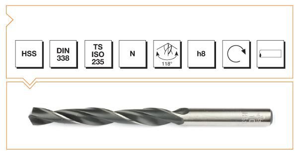 Makina Takım Endüstrisi Hss Dın 338 2,6 Mm Haddeli Matkap Ucu