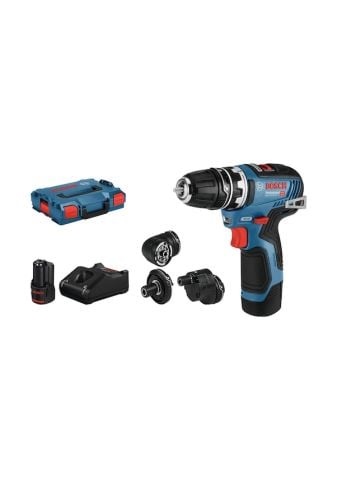 Bosch Professional GSR 12V-35 FC Akülü Delme Vidalama (2x3.0Ah