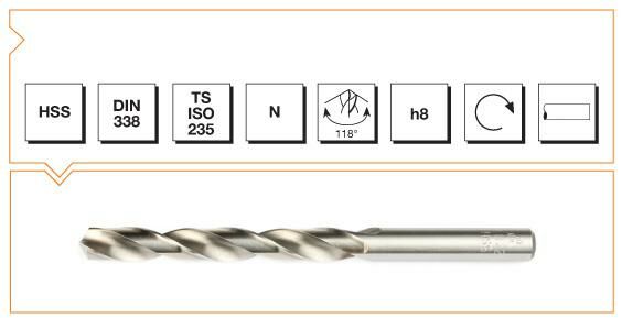 Makina Takım Endüstrisi Hss Dın 338 Rn 2,8  Mm Matkap Ucu