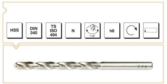 Makina Takım Endüstrisi Hss Dın 340rn 4,2  Mm  Matkap Ucu