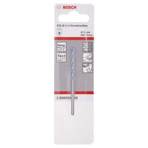 Bosch Cyl-9 Taş Ve Beton Matkap Ucu 3*70mm
