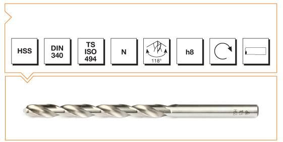 Makina Takım Endüstrisi Hss Dın 340rn 5,7 Mm  Matkap Ucu