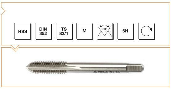 Makina Takım Endüstrisi Hss Dın 352 Son Kılavuz 20'' M4