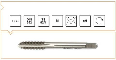 Makina Takım Endüstrisi Hss Dın 352 Son Kılavuz 20'' M4