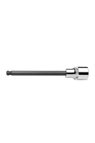 Ceta Form C28S-HB10XL 1/2'' Topbaşlı Allen Uçlu Lokma (Ekstra Uzun Tip) - 10 X 140 Mm