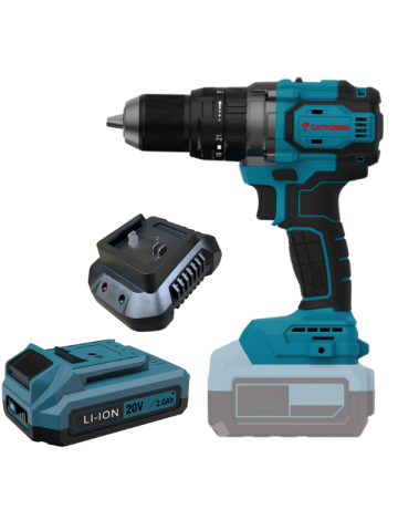Catpower 4212 Akülü Darbeli Vidalama Kömürsüz 70 Nm 13 Mm 20V 2 Ah Akü