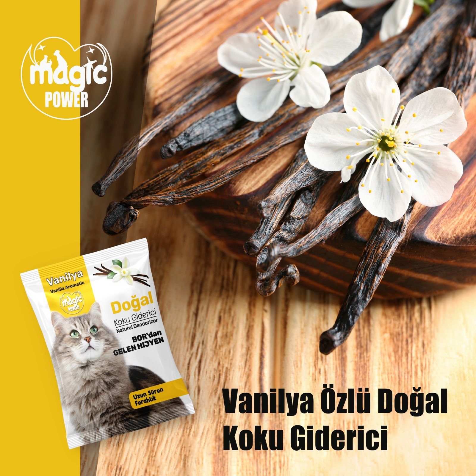 Lepus Magic Power Toz Koku Giderici Vanilya