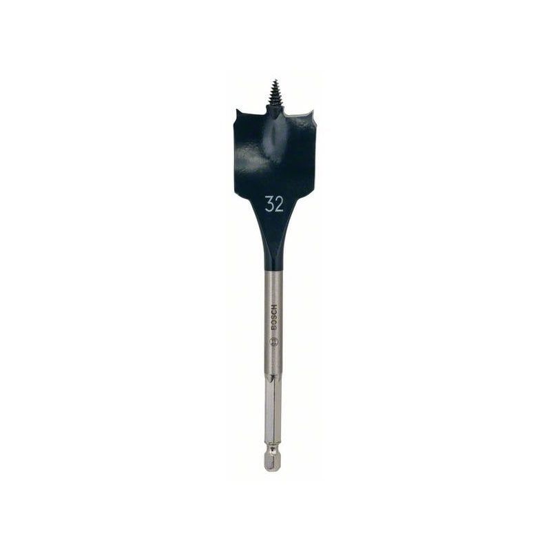 Bosch Bits Saplı Ahşap Yaprak Kelebek Matkap Ucu 32 mm