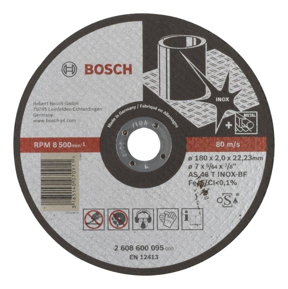 Bosch Expert Serisi Düz Inox Paslanmaz Çelik Kesme Diski Taş 180*2,0 mm