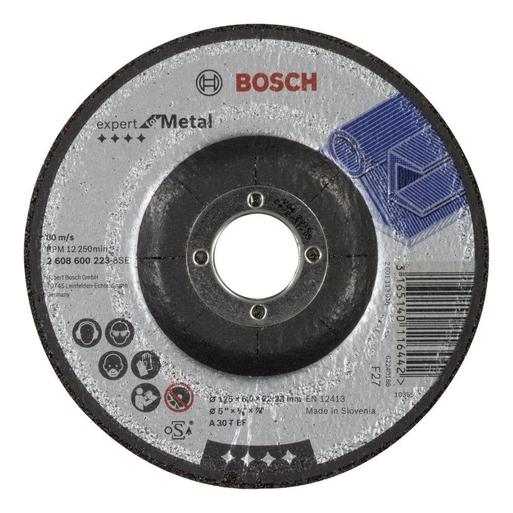 Bosch Expert Serisi Bombeli Metal Taşlama Diski 125*6,0 mm