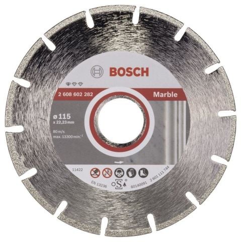 Bosch Standard Seri Mermer İçin Kesme Diski 115 mm