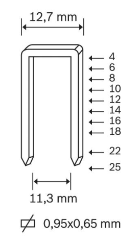 Akdeniz AKD 8025 Zımba Tabancası