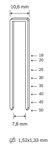Nail S9240 Havalı Zımba Tabancası 19-40 mm