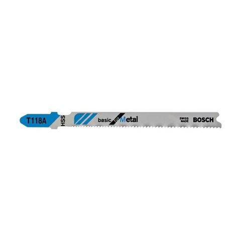 Bosch T118A HSS Metal Kesim Dekupaj Testeresi Bıçağı