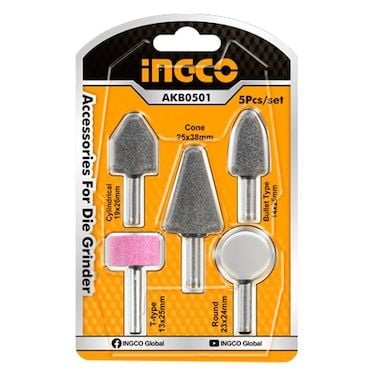 Ingco 5'li Set Taşlama Aksesuarı 1 Adet ING-AKB0501