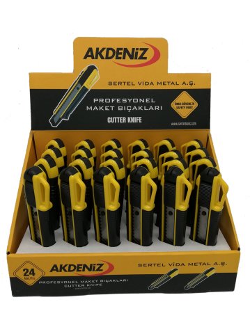 Akdeniz Maket Bıçağı Plastik 160*18 Mm