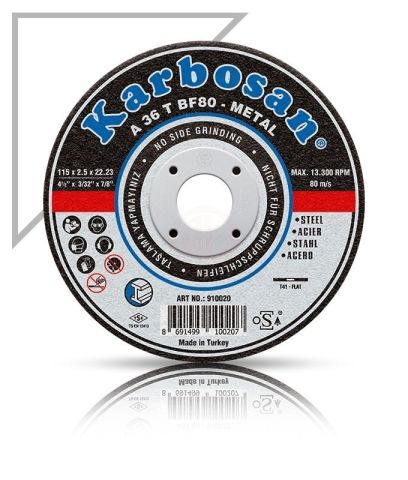Karbosan 910020 Metal Kesici Taş 115x2,5x22