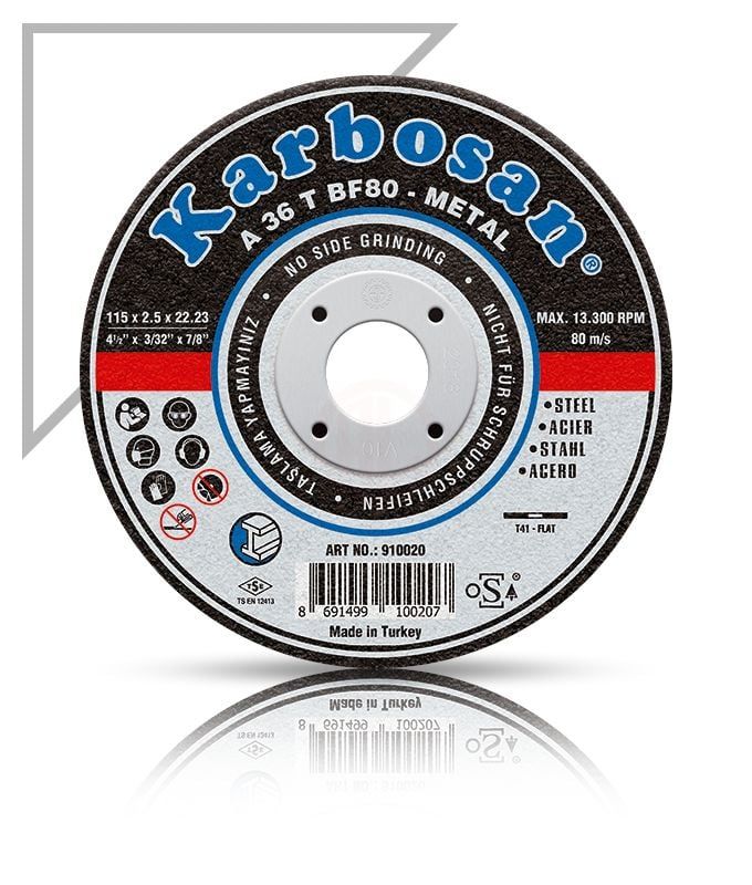 Karbosan 910030 Metal Kesici Taş 125*2,5