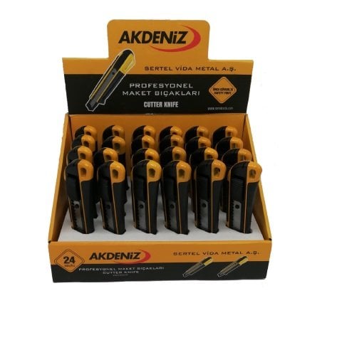 Akdeniz Maket Bıçağı Metal Gövde 160X18 mm