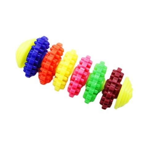 Zampa Plastik Renkli Fırdöndü Köpek Oyuncağı 12 x 4 cm