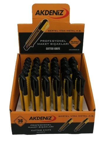 Akdeniz Maket Bıçağı Plastik Gövde 140x0.9 Mm