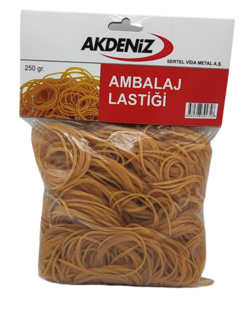 Akdeniz Lastik 70mm 250 Gr (Poşet)