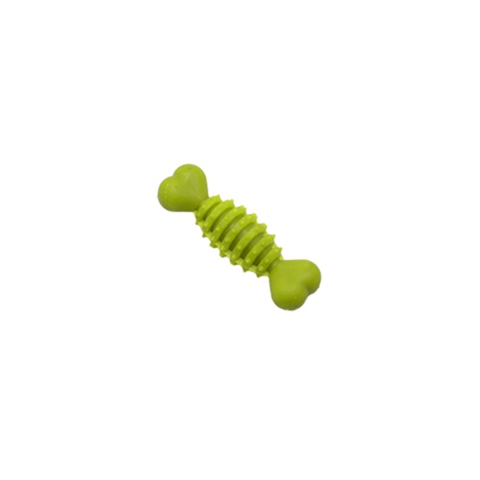 Zampa Plastik Dikenli Halter Kemik Köpek Oyuncağı Small 13 x 4 cm