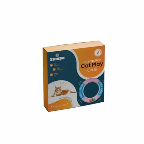Zampa İnteraktif Kedi Oyun Çemberi 4 Parça, 36 cm