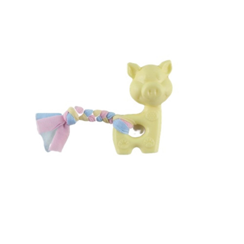 Zampa Piggy Anim İpli Köpek Oyuncağı, 10x6cm