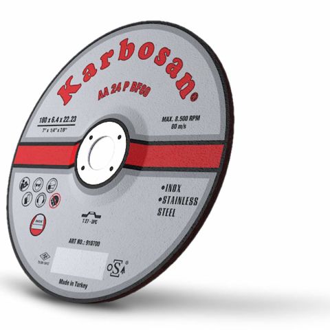 Karbosan 10690 Taşlama Taşı İnox 125*6,4