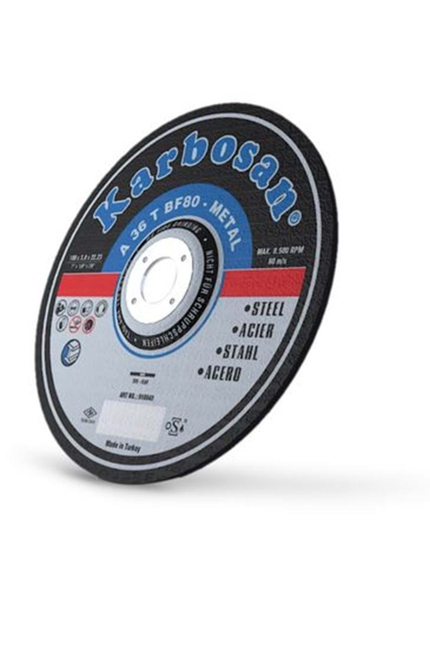 Karbosan 10440 Metal Düz Kesici 115*1.0*22 Mm 10 Adet