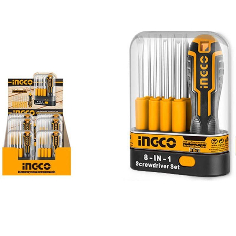 Ingco Ing-Akisd0901 Tornavida Manyetik Sap Seti 9'lu