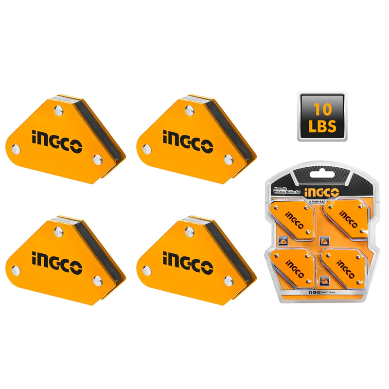 Ingco Ing-Amwh4001 Manyetik Kaynak Tutucu 4'lü Set