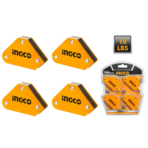 Ingco Ing-Amwh4001 Manyetik Kaynak Tutucu 4'lü Set